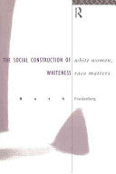 White Women, Race Matters 9780415105118 Ruth Frankenberg Brukte bøker