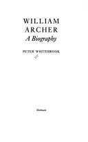William Archer 9780413655202 Peter Whitebrook Brukte bøker