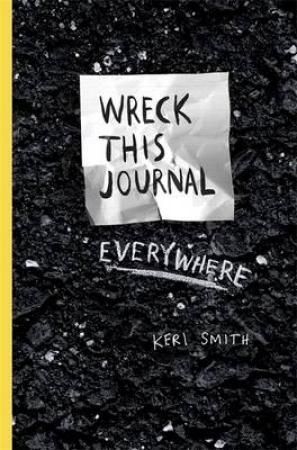 Wreck this journal everywhere 9781846148583 Keri Smith Brukte bøker