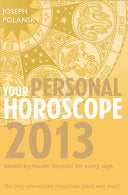 Your Personal Horoscope 2013 9780007450459 Joseph Polansky Brukte bøker