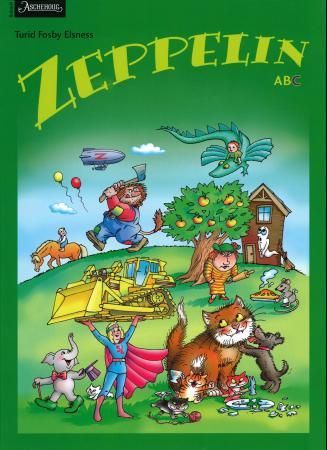Zeppelin ABC 9788203309588 Turid Fosby Elsness Brukte bøker