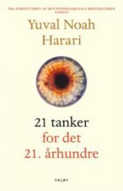 Innbundet bilde av boken 21 tanker for det 21. århundre, en historiebok utgitt av Bazar Forlag.