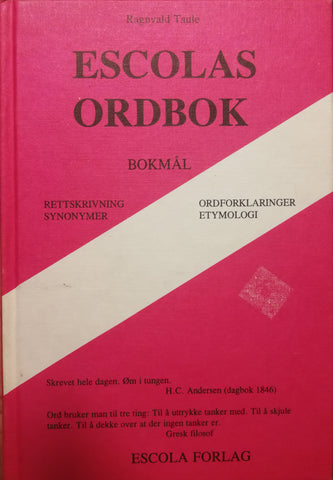 Escolas ordbok