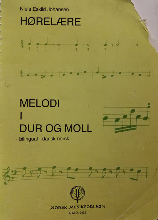 Hørelære : Melodi i dur og moll - Bokia.no