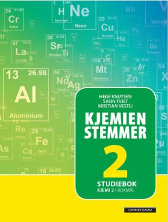 Kjemien stemmer Kjemi 2 Studiebok (2019) - Bokia.no