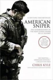 Bokomslag for American Sniper, pocketutgave, utgitt av Bokia.no, viser boktittel og design på forsiden.