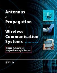 Boka "Antennas and Propagation for Wireless Communication Systems" med illustrasjon av antenner og signalbølger.