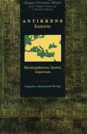 Antikkens historie: høvdingdømme, bystat, imperium