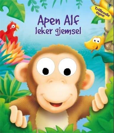 Apen Alf leker gjemsel