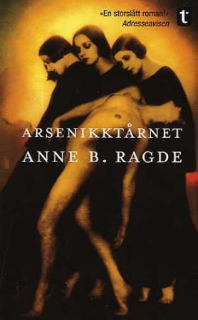 Bildet viser Arsenikktårnet av Gyldendal Norsk Forlag, en norsk skjønnlitterær bok for voksne med tittel og forlagspreg.