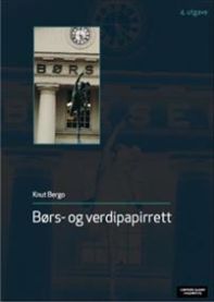 Børs- og verdipapirrett jusbok fra Cappelen Damm med fokus på verdipapirrett og finansrett.