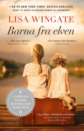 Bokomslag for "Barna fra elven" av Cappelen Damm AS, oversatt skjønnlitteratur for voksne, viser barn ved elv i naturen