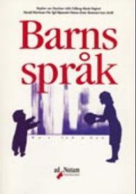 Illustrasjon av barns språkpedagogikk med Gyldendal pedagogikkmateriale, viser barn som lærer og snakker.