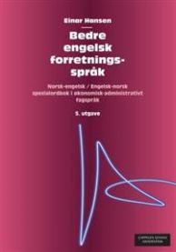 Bilde av Cappelen bedre engelsk forretningsspråk ordbok med økonomi, finans og næringslivsterminologi.
