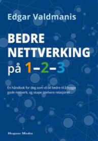 Bok om bedre nettverking og relasjonsbygging, vist med bokomslag i fargerik design, fokus på personlig utvikling og relasjoner.