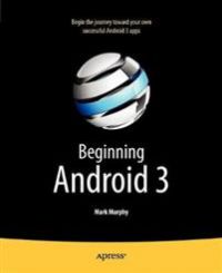Begynnende Android 3-bok, data- og informasjonsteknologi, vist med bokomslag og tydelig tittel.