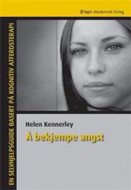 Bok om å bekjempe angst fra Tapir akademisk forlag, psykologi, viser bokomslag med tittelen tydelig.
