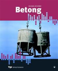 Betong fra Gyldendal VGS byggteknikk, illustrasjon av betongmateriale i en byggteknikkbok.