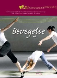 Bilde av scenekunstprosjektet "Bevegelse" av Tell forlag, med dansere i bevegelse på scenen.