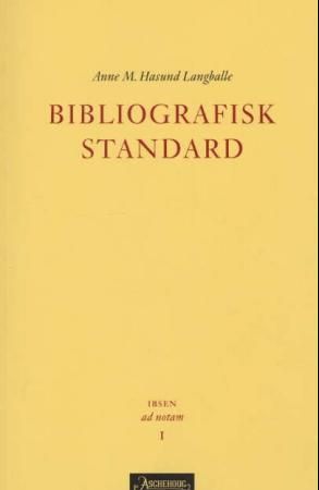 Bibliografisk standard