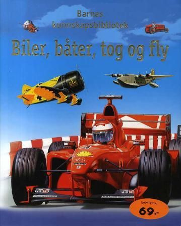 Biler, båter, tog og fly