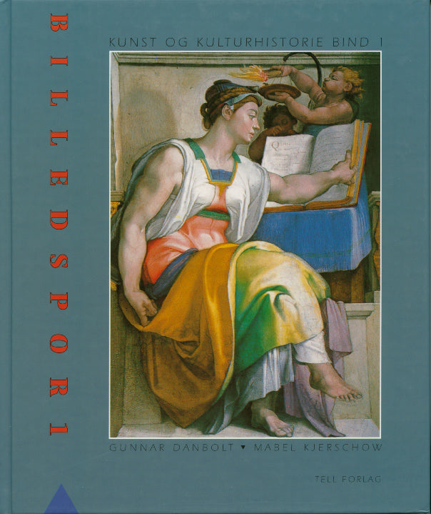 Billedspor 1: Fra istid til renessanse, kunst og kultur bok fra Tell forlag, illustrasjon av historiske epoker