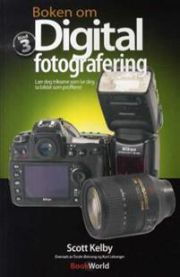 Boken om digital fotografering fra BookWorld viser innside med bilder og tips for å forbedre fotografiske ferdigheter.