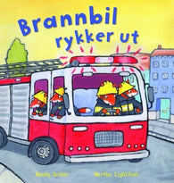 Brannbil rykker ut