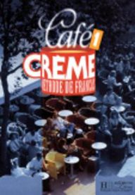 Hachette Cafe Creme International 1 språkbok med tekst og illustrasjoner for språk og lingvistikk.
