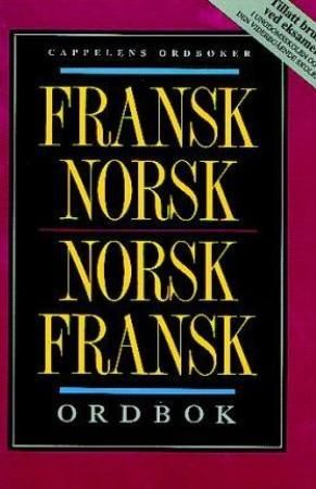 Cappelens fransk-norsk og norsk-fransk ordbok