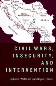 Bokomslag for Civil Wars, Insecurity, and Intervention av University Press, med tittel og design.