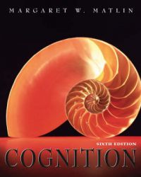 Cognition, 6th Edition