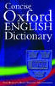 Concise Oxford English Dictionary