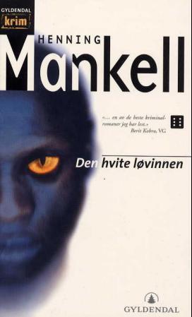 Den hvite løvinnen pocket bok, oversatt skjønnlitteratur for voksne, utgitt av Gyldendal Norsk Forlag AS, med omslagsillustrasjon.