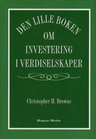 Bok om investering i verdiselskaper av Hegnar Media, viser forsiden med tittelen og økonomiske diagrammer.