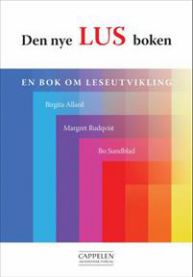 Bok om leseutvikling fra Cappelen, Den nye LUS-boken, med leseskjema og pedagogiske verktøy for leseforståelse.