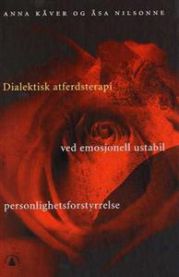 Dialektisk atferdsterapi for emosjonelt ustabil personlighetsforstyrrelse, vist i en psykologisk fagbok fra Gyldendal.