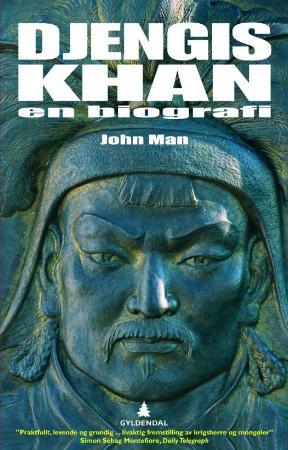 Bokomslag for Djengis Khan, en innbundet bok om samfunn og historie, utgitt av Gyldendal Norsk Forlag AS.