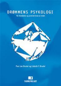 Bokomslag for "Drømmens psykologi" av Fagbokforlaget, en psykologi bok med illustrasjon av en drøm på forsiden