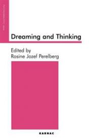 Psykologi pocketbok med tittelen "Dreaming and Thinking" av Bokia.no, illustrasjon av en person som tenker kreativt.