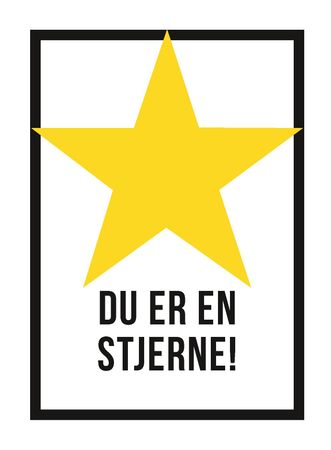 Du er en stjerne!