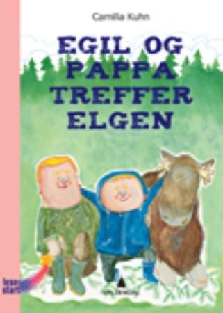 Egil og pappa treffer elgen