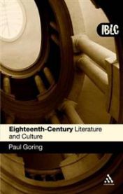 Bokomslag for Eighteenth-century Literature and Culture, pocketutgave av Continuum International Publishing, viser historisk litteratur.
