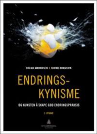 Bilde av boka "Endringskynisme" om ledelse fra Gyldendal, med bokomslag og tittel synlig.