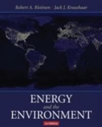Bokomslag for "Energy and the Environment" innen miljøvitenskap, utgitt av John Wiley & Sons, med grønn energibakgrunn.