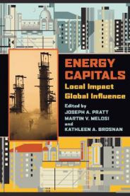 Energi Capitals Pocket-bok om samfunnsøkonomi, viser lokal innflytelse og global påvirkning, med diagrammer og illustrasjoner