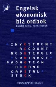 Engelsk økonomisk blå ordbok: engelsk-norsk, norsk-engelsk