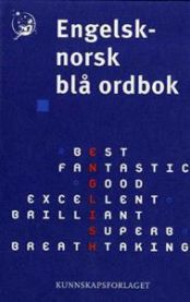 Engelsk-norsk blå ordbok