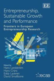 Entrepreneurship, Sustainable Growth and Performance: Frontiers in European E…