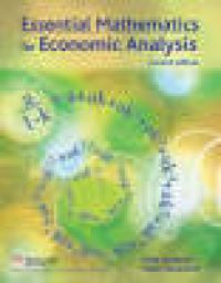 Bokomslag for Essential Mathematics for Economic Analysis av Financial Times/Prentice Hall, om økonomi, finans og ledelse.